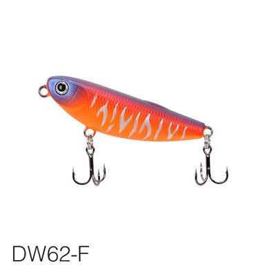 TSURINOYA 50mm 5g plaukiojantis pieštukas žvejybos masalas DW62 Topwater dirbtinis kietas masalas lydekai ešeriai upėtakiai Jerkbait vobleris