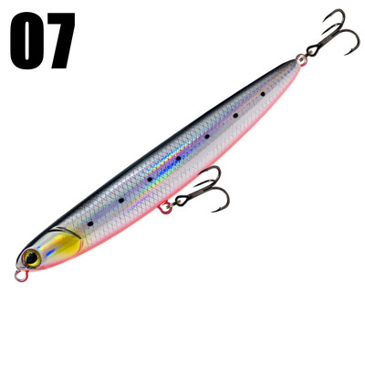 GREENSPIDER jauni zīmuļu makšķerēšanas mānekļi mākslīgās spieķu ēsmas virsmas staigātāji peldošas makšķerēšanas ēsmas 115 mm/13,5 g Bass Pesca