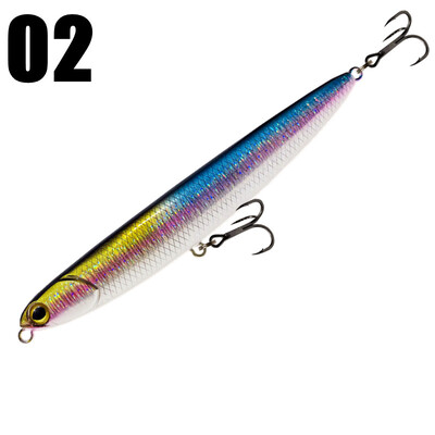 GREENSPIDER jauni zīmuļu makšķerēšanas mānekļi mākslīgās spieķu ēsmas virsmas staigātāji peldošas makšķerēšanas ēsmas 115 mm/13,5 g Bass Pesca