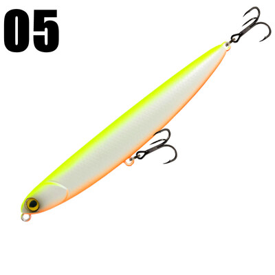 GREENSPIDER jauni zīmuļu makšķerēšanas mānekļi mākslīgās spieķu ēsmas virsmas staigātāji peldošas makšķerēšanas ēsmas 115 mm/13,5 g Bass Pesca