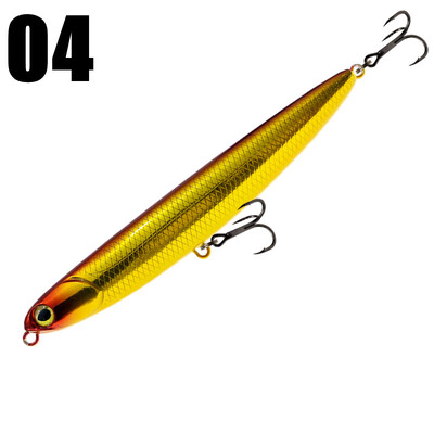 GREENSPIDER jauni zīmuļu makšķerēšanas mānekļi mākslīgās spieķu ēsmas virsmas staigātāji peldošas makšķerēšanas ēsmas 115 mm/13,5 g Bass Pesca