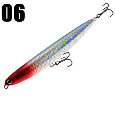 GREENSPIDER jauni zīmuļu makšķerēšanas mānekļi mākslīgās spieķu ēsmas virsmas staigātāji peldošas makšķerēšanas ēsmas 115 mm/13,5 g Bass Pesca