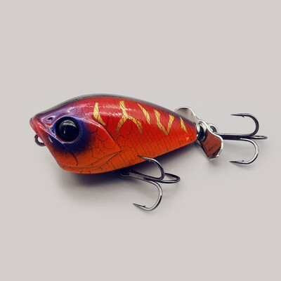 Lureholic 5cm 9g Triukšmingas sraigtas Pop Prop Kietas masalas paviršinis Topwater Popper žvejybos masalai Gėlavandeniai upėtakių ešerių dirbtiniai masalai