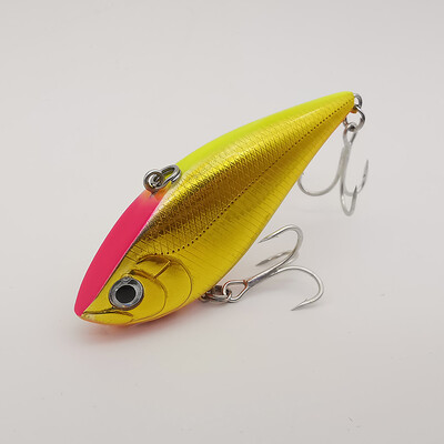 Lureholic 70S skęstantis žūklės masalas be lūpų, kietas dirbtinis VIB vibracinis masalas viso gylio žieminės poledinės žūklės reikmenys