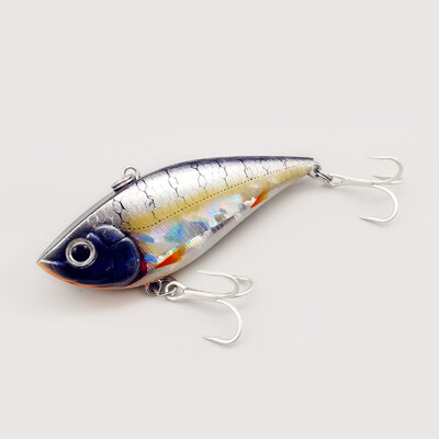 Lureholic 70S skęstantis žūklės masalas be lūpų, kietas dirbtinis VIB vibracinis masalas viso gylio žieminės poledinės žūklės reikmenys