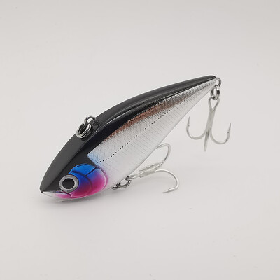 Lureholic 70S skęstantis žūklės masalas be lūpų, kietas dirbtinis VIB vibracinis masalas viso gylio žieminės poledinės žūklės reikmenys