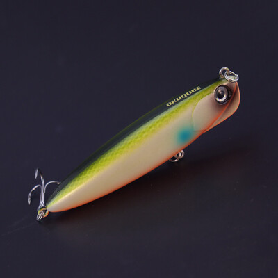 9cm 18g žvejybos masalas Lėtai skęstantys pieštukų vobleriai, toli liejami gėlo ir sūraus vandens magnetiniai barškučiai masalai, skirti ešerių žvejybai