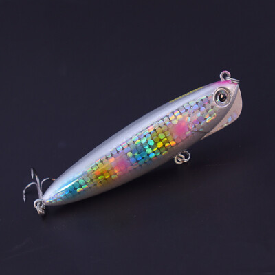 9cm 18g žvejybos masalas Lėtai skęstantys pieštukų vobleriai, toli liejami gėlo ir sūraus vandens magnetiniai barškučiai masalai, skirti ešerių žvejybai