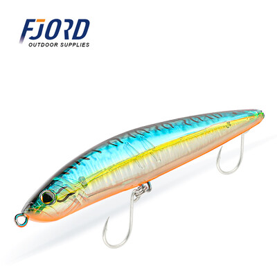 FJORD 200mm 64g Trolling plutitor Creion mare Articole tare de pescuit Momeală cu apă sărată de mare Momeală artificială pentru pescuit și recreere