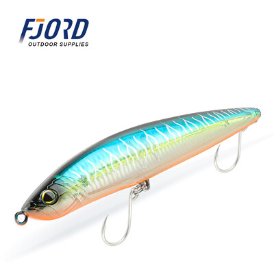 FJORD 200mm 64g Trolling plutitor Creion mare Articole tare de pescuit Momeală cu apă sărată de mare Momeală artificială pentru pescuit și recreere