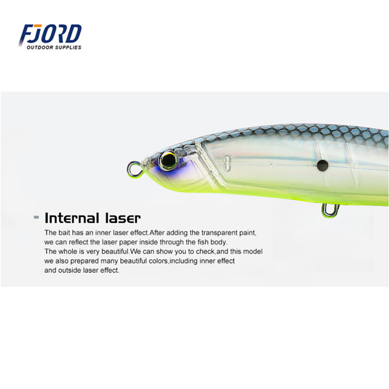 FJORD 200mm 64g Trolling plutitor Creion mare Articole tare de pescuit Momeală cu apă sărată de mare Momeală artificială pentru pescuit și recreere