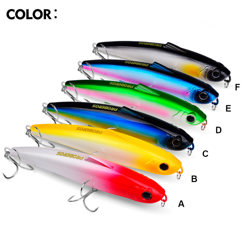 PROBEROS 1gab Makšķerēšanas ēsma Luya simulācijas cietā ēsma Putu zīmuļa pludiņa ēsma var noķert basa ezera jūras zvejas rīkus