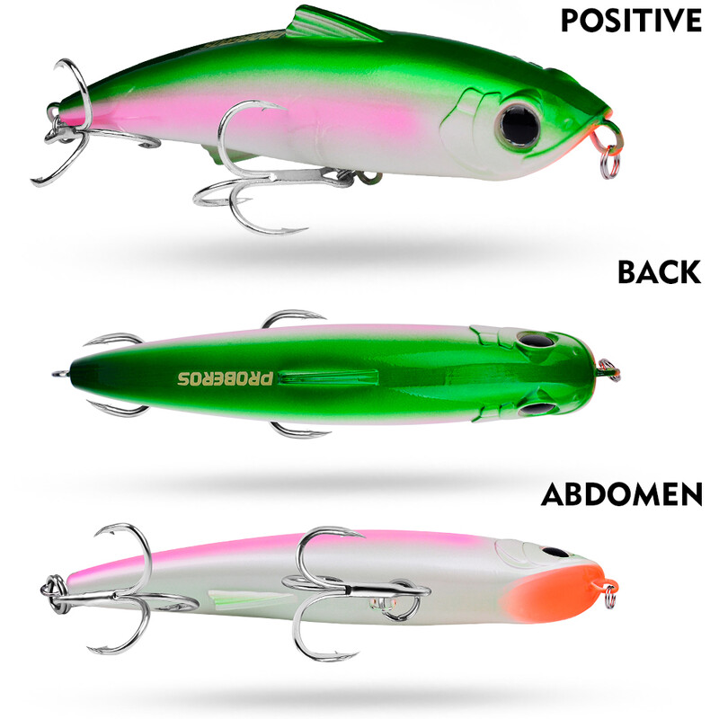 PROBEROS 1gab Makšķerēšanas ēsma Luya simulācijas cietā ēsma Putu zīmuļa pludiņa ēsma var noķert basa ezera jūras zvejas rīkus