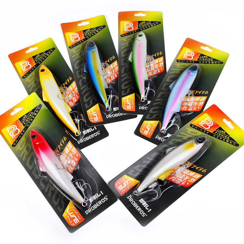 PROBEROS 1gab Makšķerēšanas ēsma Luya simulācijas cietā ēsma Putu zīmuļa pludiņa ēsma var noķert basa ezera jūras zvejas rīkus