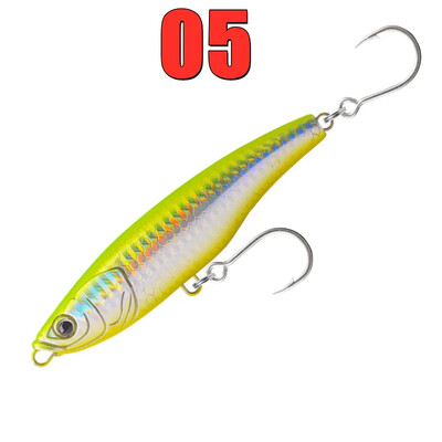 GREENSPIDER GT Žvejybos sūraus vandens lazda, dirbtinis masalas jūrinei žvejybai Stickbait pieštuko masalas, nuskendęs 110 mm 50 g