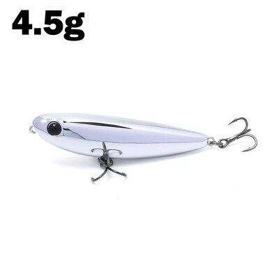 OUTKIT žvejybos masalas plaukiojantis pieštukas StickBait masalas 4,5/2,8g Vobleriai Topwater Crankbait masalai Artificiais Long Casting Hard Bait