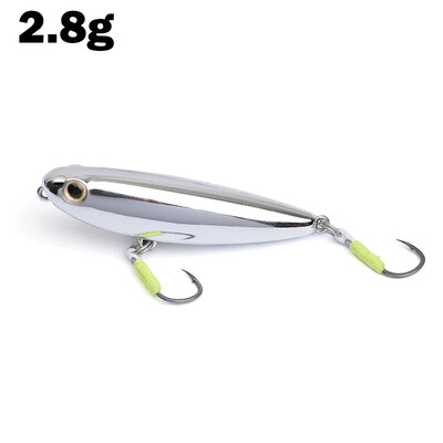 OUTKIT žvejybos masalas plaukiojantis pieštukas StickBait masalas 4,5/2,8g Vobleriai Topwater Crankbait masalai Artificiais Long Casting Hard Bait