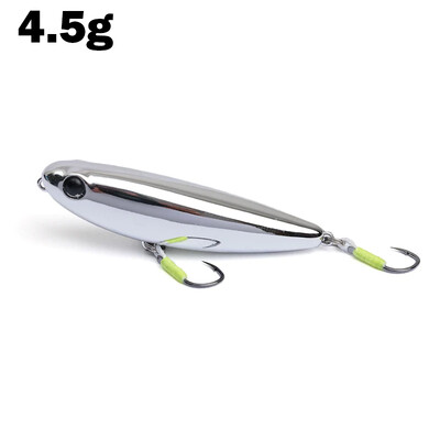 OUTKIT žvejybos masalas plaukiojantis pieštukas StickBait masalas 4,5/2,8g Vobleriai Topwater Crankbait masalai Artificiais Long Casting Hard Bait