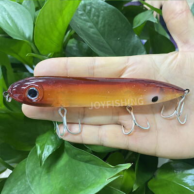 1 db 126 mm-es 25 g-os ceruzacsali nagy ponty horgászcsali felső vízi séta kutyás fecsegő fenevad Pesca Isca mesterséges kísértet kemény csali 9018