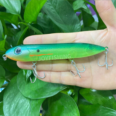 1 db 126 mm-es 25 g-os ceruzacsali nagy ponty horgászcsali felső vízi séta kutyás fecsegő fenevad Pesca Isca mesterséges kísértet kemény csali 9018