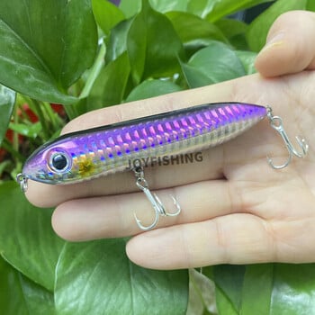 1Pcs 100mm 12g Молив Fishing spook lures Плаваща изкуствена стръв Твърда пластмаса Swimbait щука Bass Trout Lures Fishing PE017