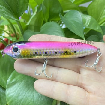 1Pcs 100mm 12g Молив Fishing spook lures Плаваща изкуствена стръв Твърда пластмаса Swimbait щука Bass Trout Lures Fishing PE017