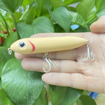 1vnt 100mm 12g pieštukas Žvejybos spook masalai Plaukiojantis dirbtinis masalas Kietas plastikas Swimbait lydekos ešerių upėtakių masalai Žvejyba PE017