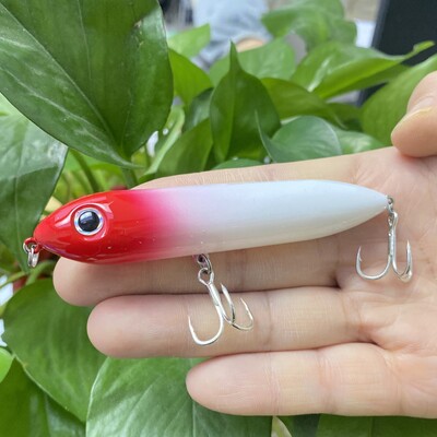 1vnt 100mm 12g pieštukas Žvejybos spook masalai Plaukiojantis dirbtinis masalas Kietas plastikas Swimbait lydekos ešerių upėtakių masalai Žvejyba PE017