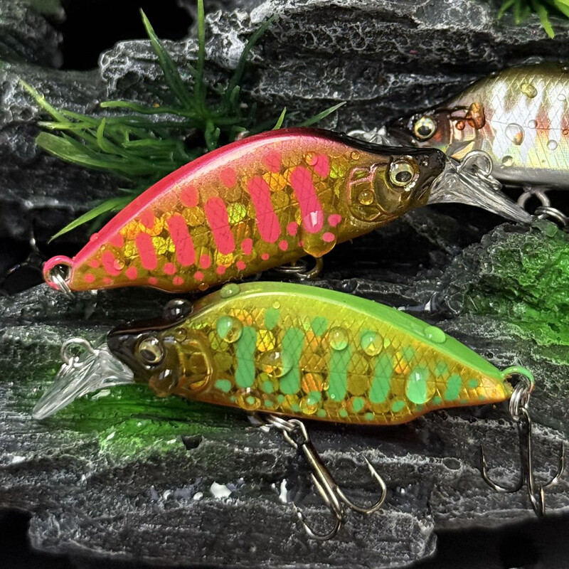 1vnt Skęstantis Minnow 45mm 3,8g Japan Design Stream žvejybos masalas Jerkbait Vobleriai Upėtakių ešerių ešerių reikmenys Isca Artificial 9137
