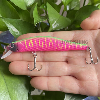 1PCS 90mm 11g плаваща стръв за риболов Minnow Lake Isca Pesca Изкуствена стръв за риболов на пъстърва Minnow Wobbler Изкуствена стръв 9128