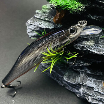 1PCS 90mm 11g плаваща стръв за риболов Minnow Lake Isca Pesca Изкуствена стръв за риболов на пъстърва Minnow Wobbler Изкуствена стръв 9128