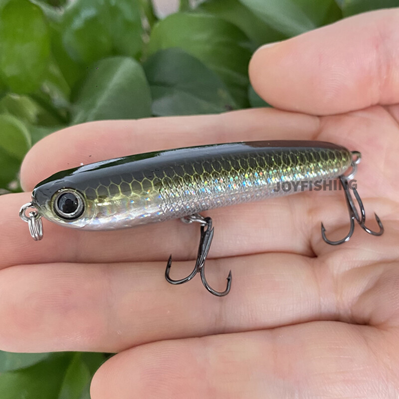 1 vnt. 67 mm 7,1 g pieštuku žvejybos masalas Topwater Doggy Walk Lure Plaukiojantis lazdelinis masalas Saltwater Bass Vobleriai Pesca Carp Fishing 9142