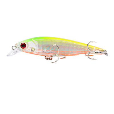 90 mm 9,5 g plūduriuojantis Minnow žvejybos masalas Pesca vobleris Saltwater Trout Bass Dirbtinis masalas Didmeninė prekyba barškučiais maudymosi priedai