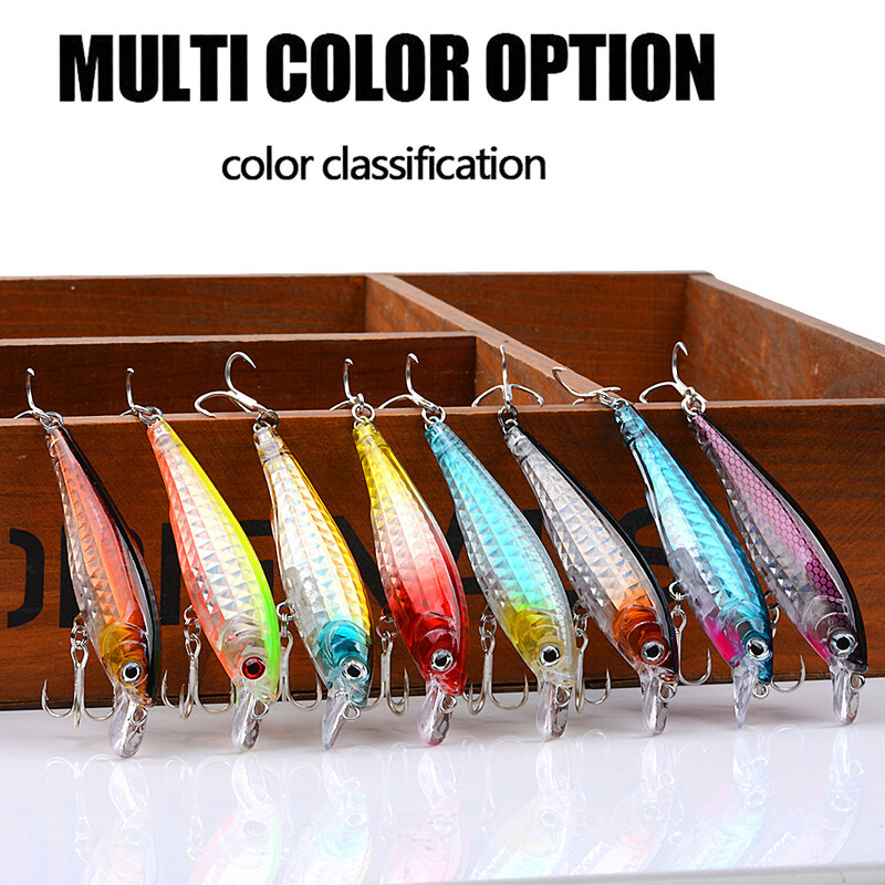 90 mm 9,5 g plūduriuojantis Minnow žvejybos masalas Pesca vobleris Saltwater Trout Bass Dirbtinis masalas Didmeninė prekyba barškučiais maudymosi priedai