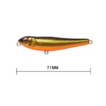 Прозрачни полезни принадлежности Crankbaits Pencil Baits със стоманена топка Minnow Lures Куки за зимен риболов