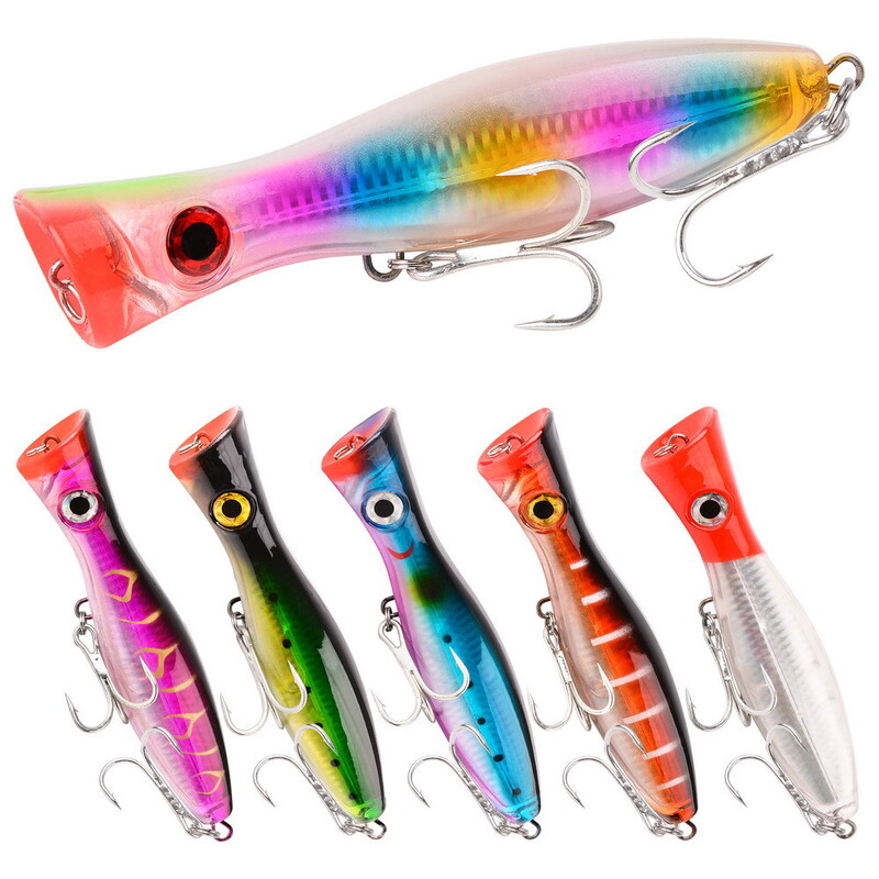 165 mm 83 g Big Popper mamci za pecanje Twitch vobler Umjetni tvrdi mamci Slana voda Trolling Površinska oprema za plivanje na vodi