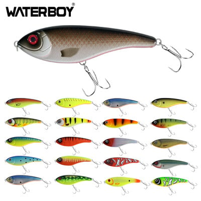 10cm 27g 12cm 33g Slow Sinking VIB New Jerkbait Fishing Lures Loud Sound Baits Pike Lure Artificial Wobblers Pesca Leurre Perch