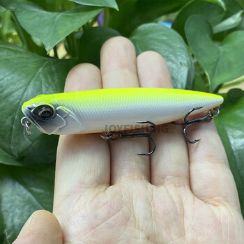 Повърхностна риболовна примамка с молив 85 mm 11 g Topwater Walk The Dog Stickbait Wobbler Pike Bass Pesca Isca Hard Artificial Jerkbait 9236