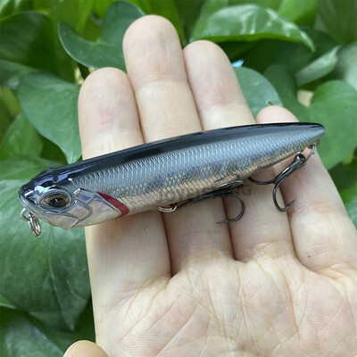 Paviršinis pieštukas žvejybos masalas 85mm 11g Topwater Walk The Dog Stickbait Vobleris Lydeka Bass Pesca Isca Hard Dirbtinis Jerkbait 9236