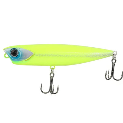 „Topwater“ plaukiojantys pieštukų vobleriai, 5 g, 10 g, 15 g, žūklės masalai „Bass Surface Stickbait“ dirbtiniai vaikščiojimo masalai „Trolling Pesca 50“