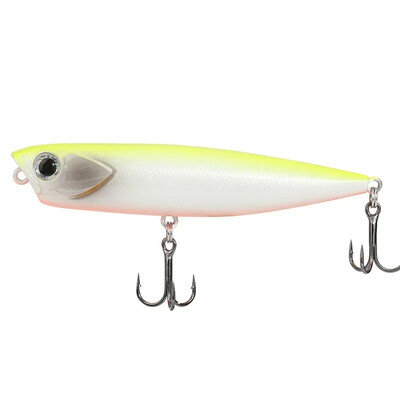 „Topwater“ plaukiojantys pieštukų vobleriai, 5 g, 10 g, 15 g, žūklės masalai „Bass Surface Stickbait“ dirbtiniai vaikščiojimo masalai „Trolling Pesca 50“