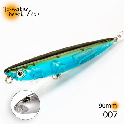 Hunthouse D02 Sparrow pieštukas paviršinės žvejybos masalas Topwater Stickbaits 90/120mm 11,5/26g Top Walkers pesca Bass Tackle LW519