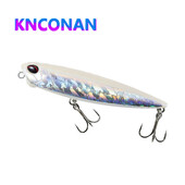 85 mm, 11 g peldošs zīmuļa makšķerēšanas māneklis Topwater Walking the Dogs Saldūdens peldēšanas vobleris līdakas basu mākslīgās cietās ēsmas