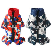 Minkštas vilnos kombinezonas šunims mažiems ir vidutiniams šunims Kombinezonas žiemai, šiltas šuniukų kačių paltas Čihuahua Jorkšyro mopso striukė augintinio kostiumas