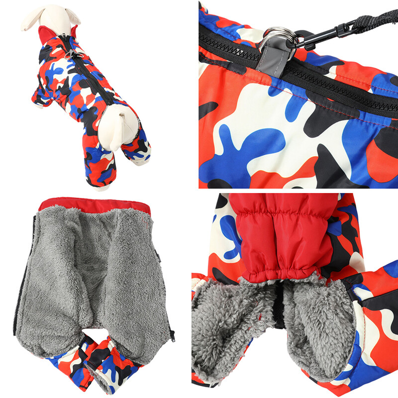 Minkštas vilnos kombinezonas šunims mažiems ir vidutiniams šunims Kombinezonas žiemai, šiltas šuniukų kačių paltas Čihuahua Jorkšyro mopso striukė augintinio kostiumas
