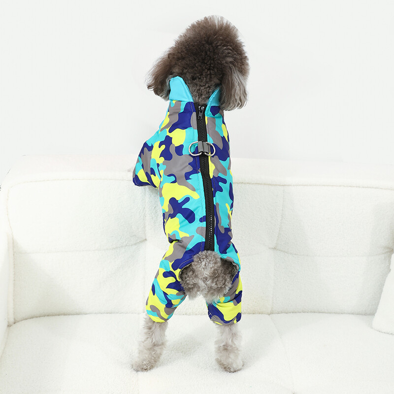 Minkštas vilnos kombinezonas šunims mažiems ir vidutiniams šunims Kombinezonas žiemai, šiltas šuniukų kačių paltas Čihuahua Jorkšyro mopso striukė augintinio kostiumas