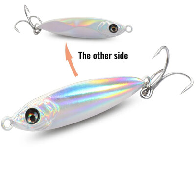 Metalni Jig mamac 20g 30g 40g Spinner 3D Eye Popper Tonuća olovka Spinning ribolovni pribor Udica Swimbait Pesca Spinnerbait mamac