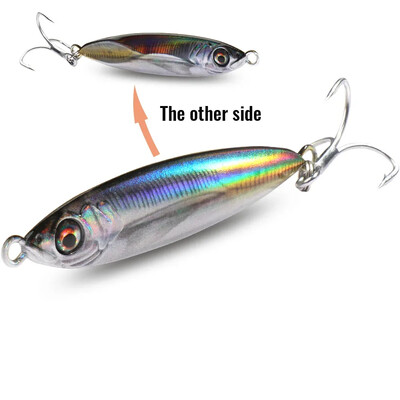 Metalni Jig mamac 20g 30g 40g Spinner 3D Eye Popper Tonuća olovka Spinning ribolovni pribor Udica Swimbait Pesca Spinnerbait mamac