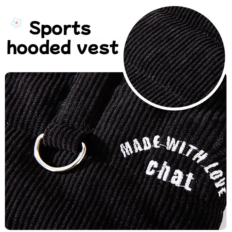 Sportiniai šunų drabužiai Žiemos šilta striukė šuniui su D žiedais raidėmis siuvinėjimas šuniuko katės striukės paltas lauke augintinio liemenė paltas šunų komplektai