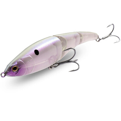 Swimbait 37 g 14,5 cm kelių sąnarių masalas Lėtai skęstantis pieštukas metaliniai sujungimai VIB Pesca lydekos treble kabliukai karpių žvejybos reikmenys kietas masalas